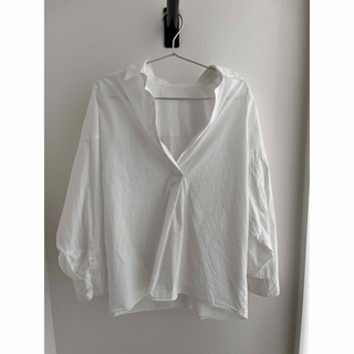 プラージュ(Plage)のプラージュ plage  プルオーバーシャツ  シャツ 白　ホワイト　綿100%(シャツ/ブラウス(長袖/七分))