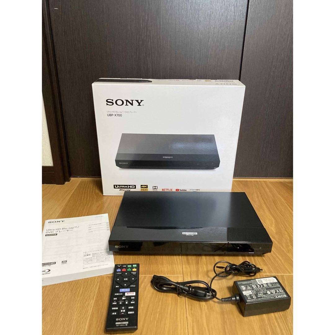 SONY Ultra HD ブルーレイ DVDプレーヤー UBP-X700 - テレビ/映像機器 SONY Ultra HD ブルーレイ DVDプレーヤー UBP-X700 - テレビ/映像機器