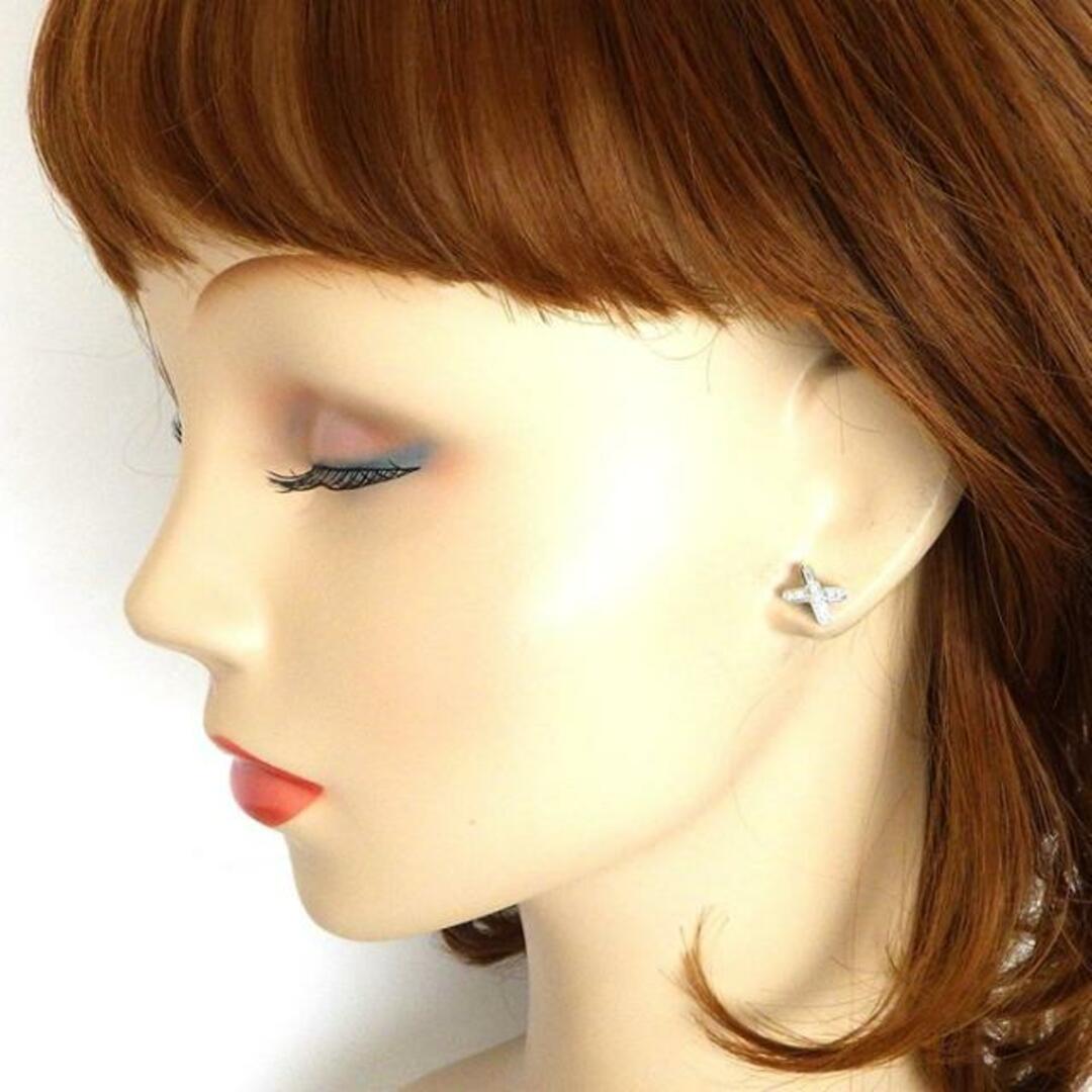 CHAUMET - ショーメ Chaumet ピアス リアン クロス ステッチ CHAUMET - ショーメ Chaumet ピアス リアン クロス ステッチ