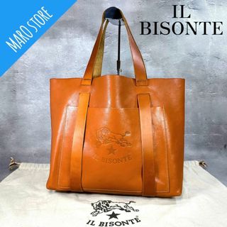 イルビゾンテ(IL BISONTE)のイルビゾンテ/IL BISONTE ロゴ レザー 牛革 トートバッグ(トートバッグ)