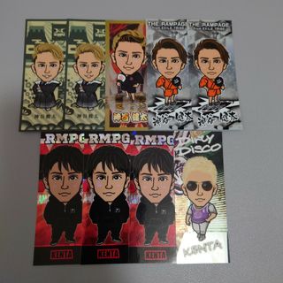 THE RAMPAGE - 神谷健太 千社札9枚セット まとめ売り THE RAMPAGEの