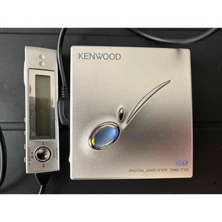 ケンウッド(KENWOOD)のKENWOOD DMC-T33 ポータブルMDプレーヤー(ポータブルプレーヤー)