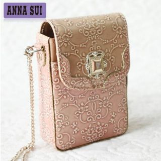 アナスイ(ANNA SUI)の新品訳タグ付き【アナスイ】本革 チェーン付き シガレットケース たばこケース(その他)