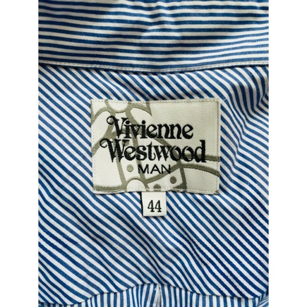 Vivienne Westwood シャツ ストライプ トップス 刺繍 44