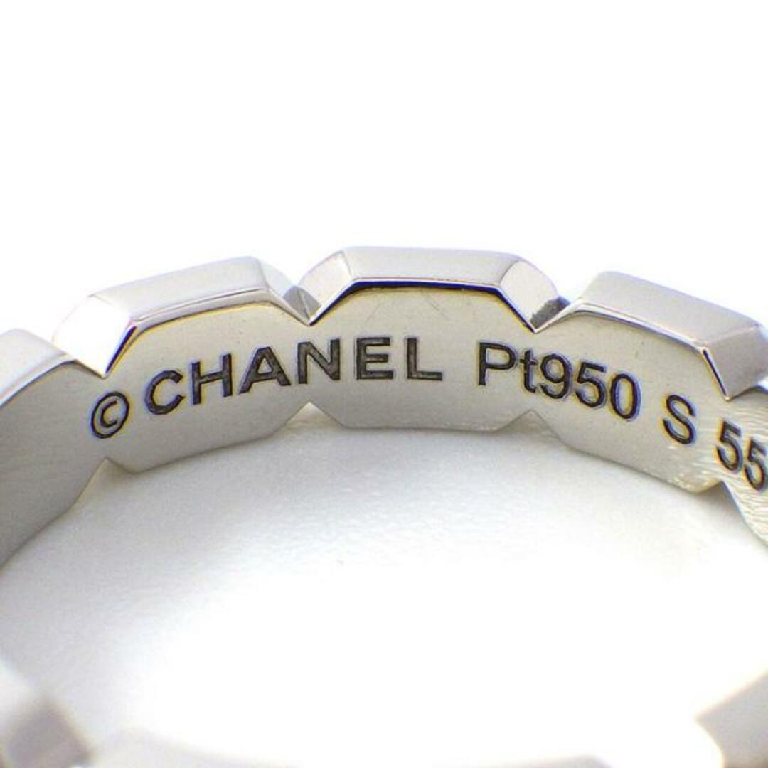 シャネル CHANEL リング プルミエール プロメス マリッジ J4003 2ポイント ダイヤモンド 計0.02ct PT950 8.5号 / #49