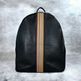 Paul Smith - Paul Smith マルチカラー ストライプライン バックパック ...