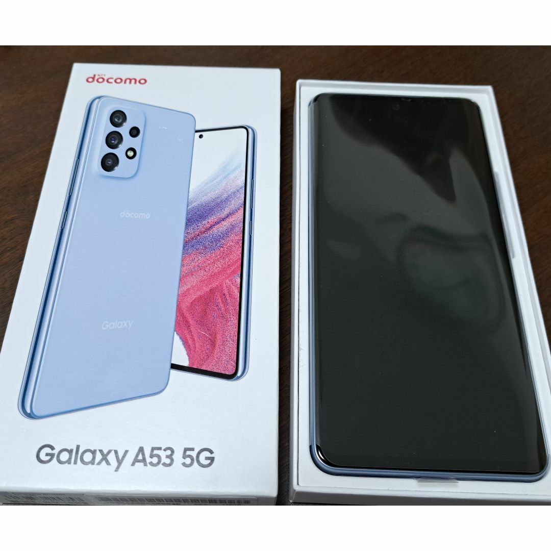 【未使用】Galaxy A53 5G SC-53Cオーサムブルー