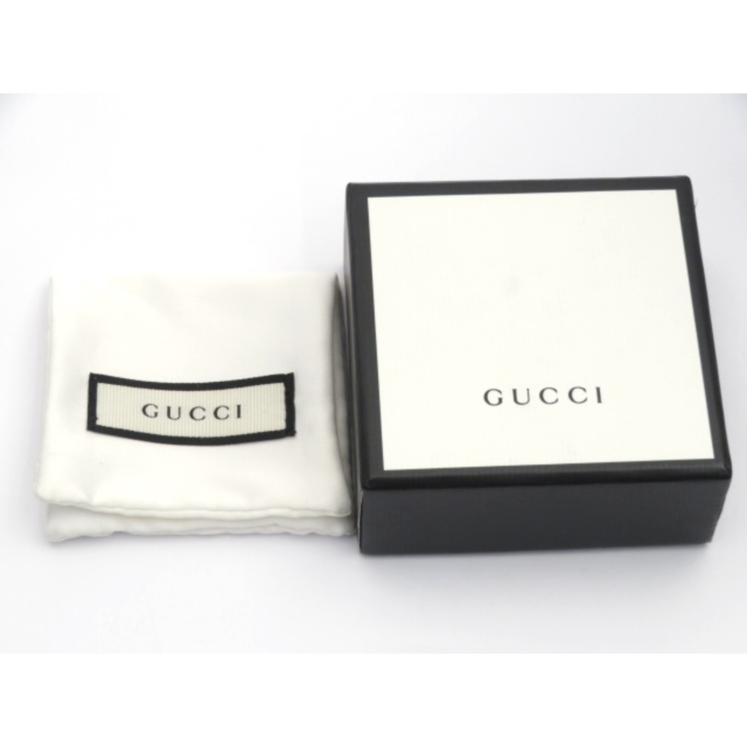 Gucci(グッチ)の【値下げ】■中古■　グッチ GG キーリング キーホルダー 鍵 ブラック レザー 箱 【07392】 メンズのファッション小物(キーホルダー)の商品写真