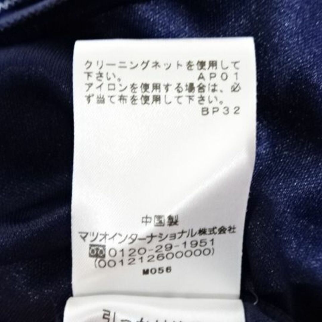 【美品】VIVIENNE TAMヴィヴィアンタム刺繍ワンピース38ネイビー