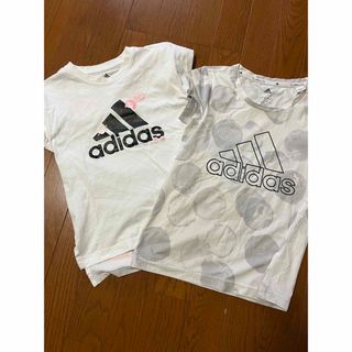 アディダス(adidas)のadidas  T shirt  ２枚セット　140センチ(Tシャツ/カットソー)