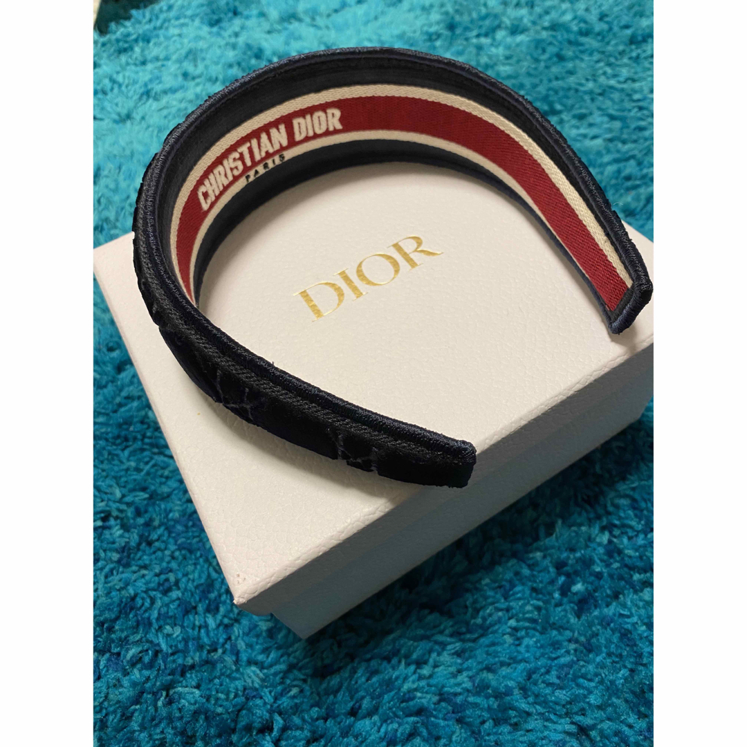 DIOR カチューシャ　カナージュ