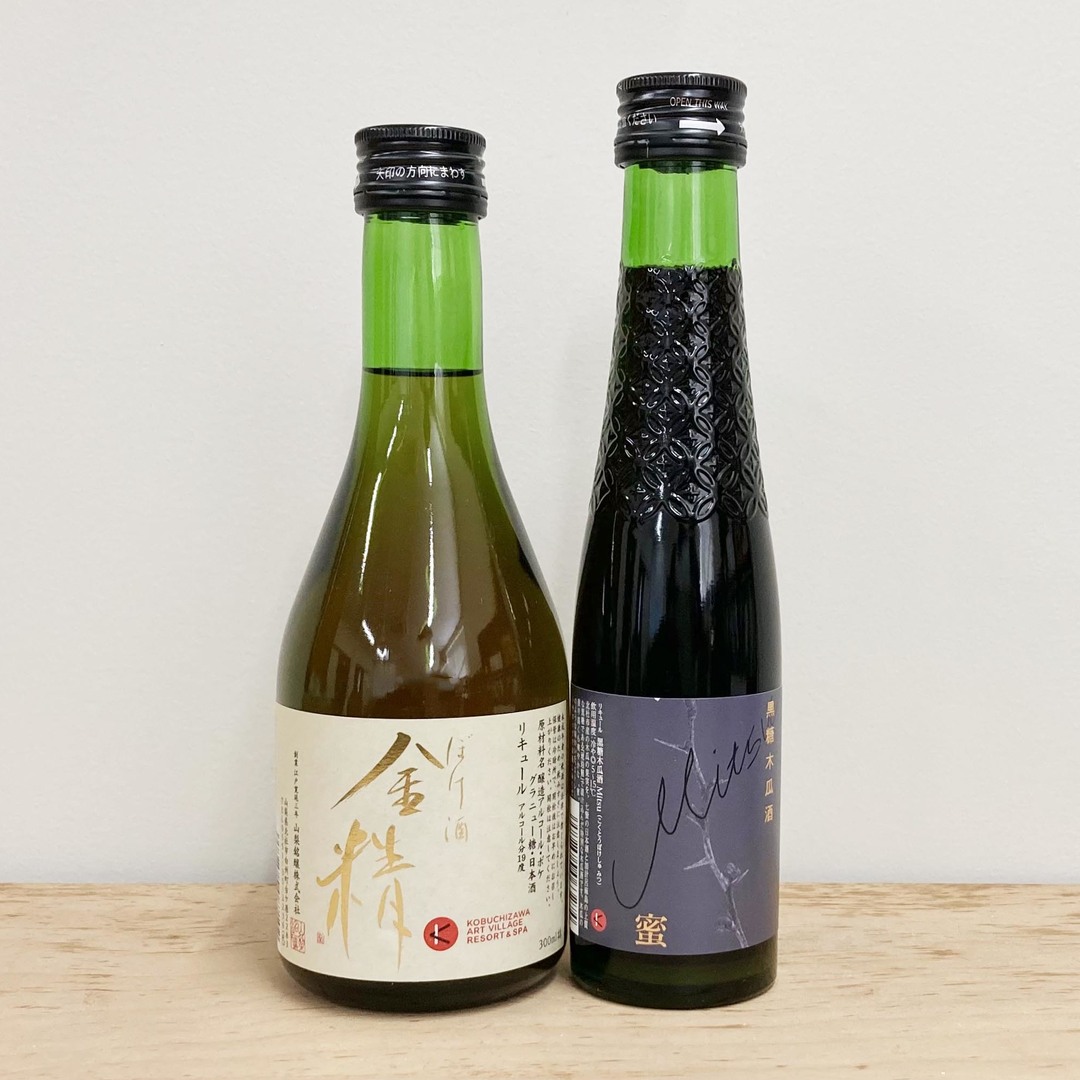 【希少酒】 黒糖木瓜酒 Mitsu & ぼけ酒 金精 飲み比べセット 食品/飲料/酒の酒(リキュール/果実酒)の商品写真