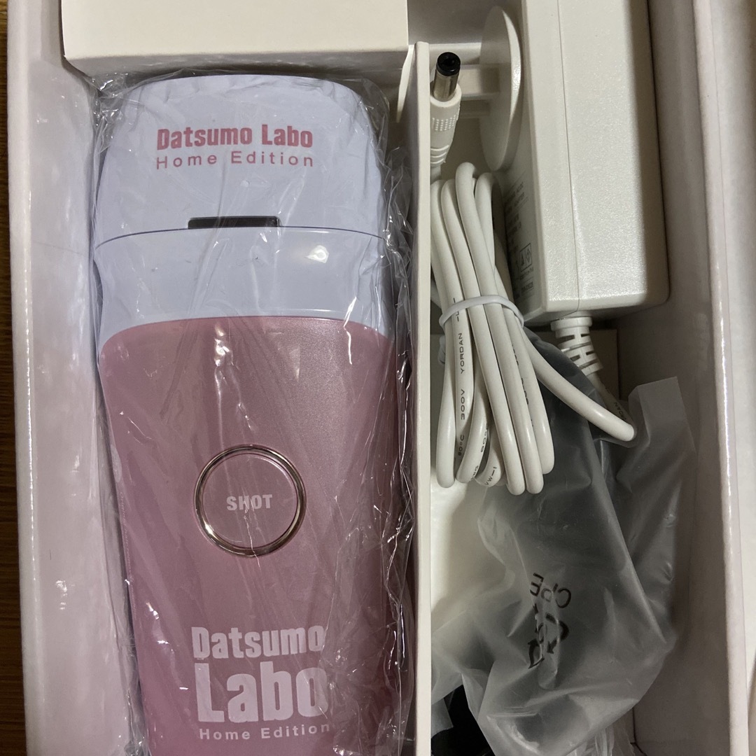 フラッシュ式電源方式Datsumo Labo ホームエディション 脱毛器 DL001