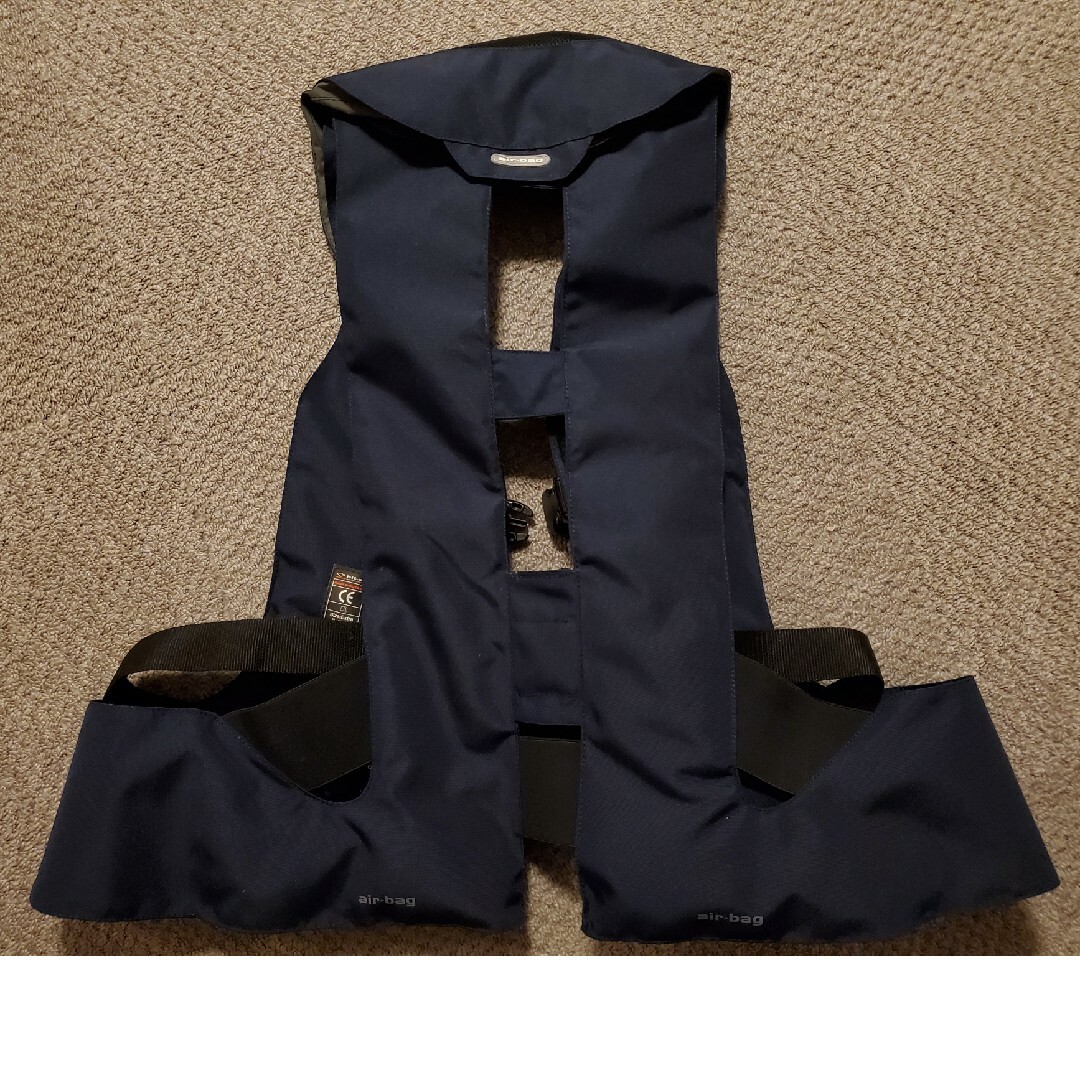 乗馬用エアバックベスト ネイビー サイズExtra 美品 | www