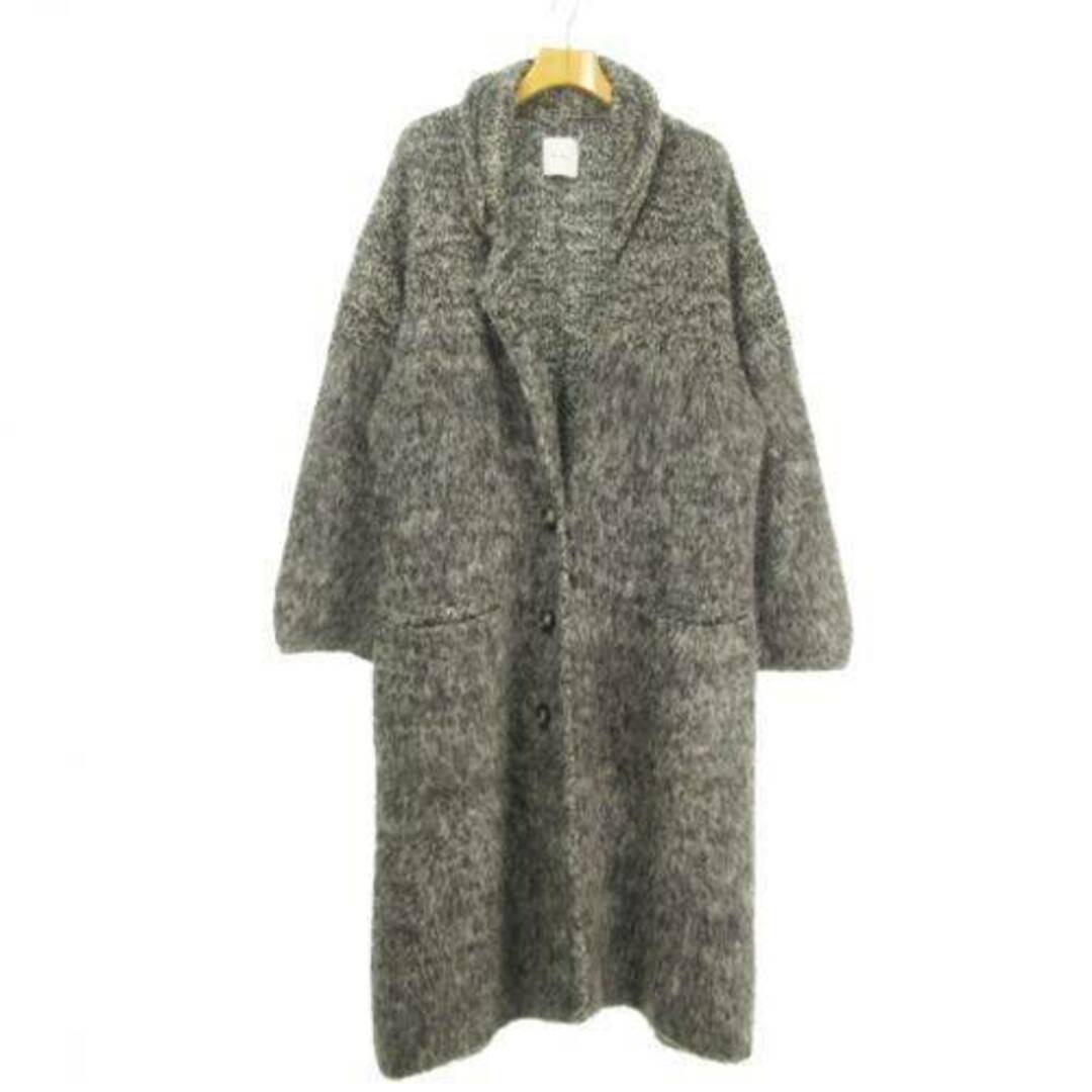 kota gushiken 21aw blur coat コート ニット グレー