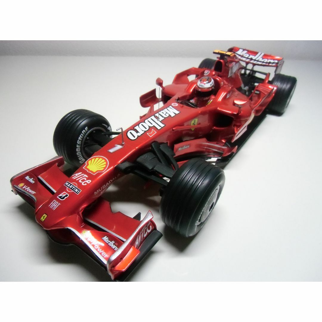 ☆マテル社製 1/18 フェラーリ F2008 K.ライコネン マルボロ仕様☆-