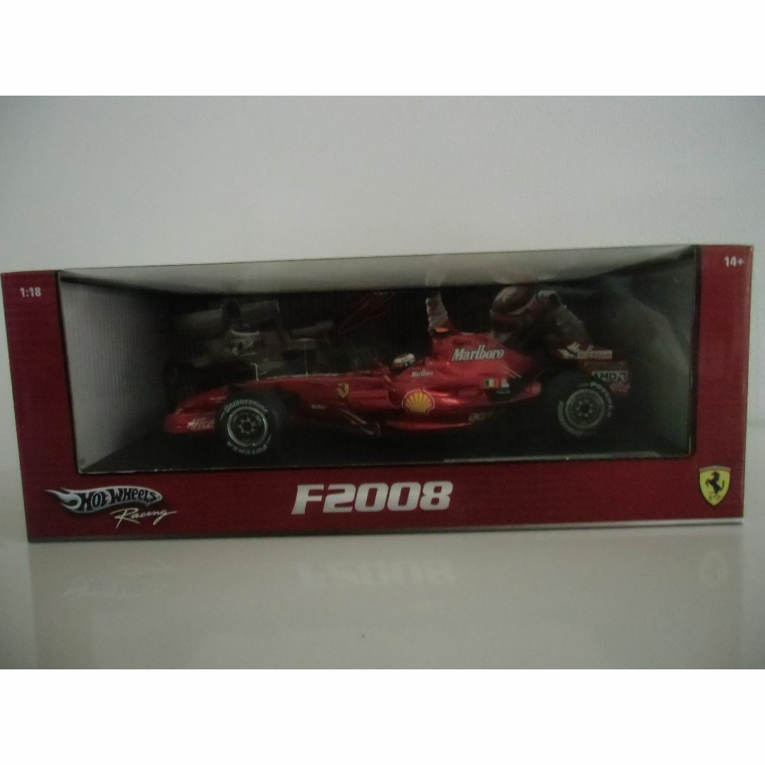 入荷中 ☆マテル社製 1/18 フェラーリ F2008 K.ライコネン マルボロ