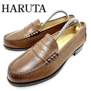 ハルタ(HARUTA)のHARUTA ハルタ 本革 レディース コインローファー NA304(ローファー/革靴)