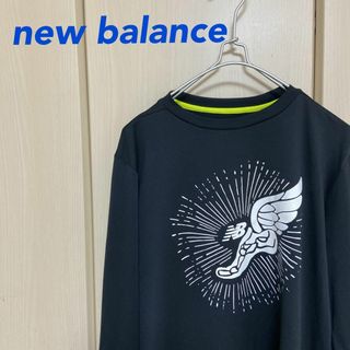 ニューバランス(New Balance)の【ニューバランス】長袖プルオーバー　スポーツ　運動　薄手　カットソー　ロンT(Tシャツ/カットソー(七分/長袖))