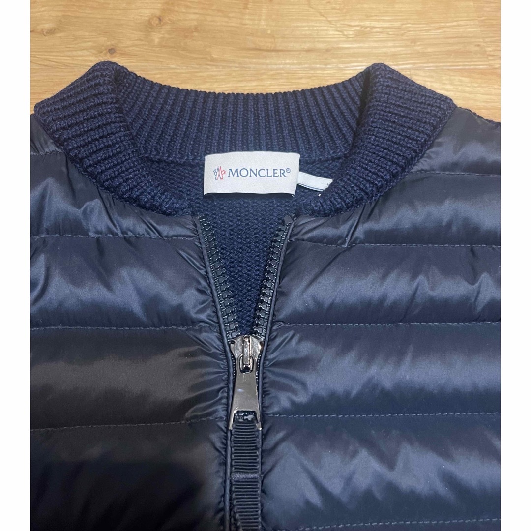 MONCLER - MONCLER MAGLIONE TRICOT ペプラムニット ダウン の通販 by ...