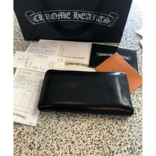 クロムハーツ(Chrome Hearts)のCHROME HEARTS クロムハーツ プレーンウォレット  財布(折り財布)