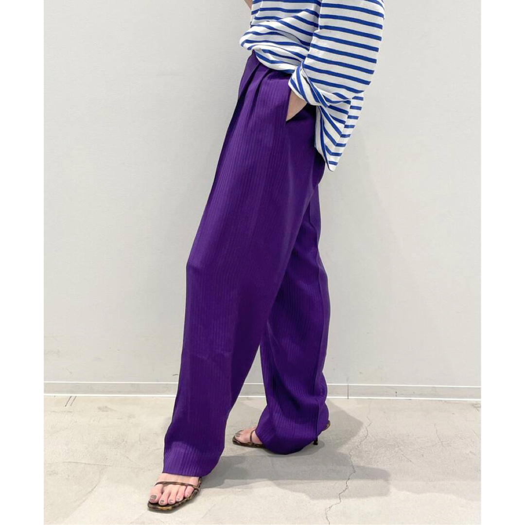 L'Appartement DEUXIEME CLASSE(アパルトモンドゥーズィエムクラス)の★新品★  【INDRESS/インドレス】Jacquard Pants レディースのパンツ(カジュアルパンツ)の商品写真