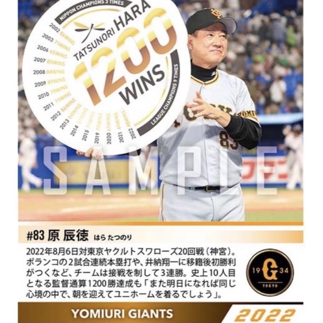 プロ野球　プライド　輝ける　監督ポスター　100枚