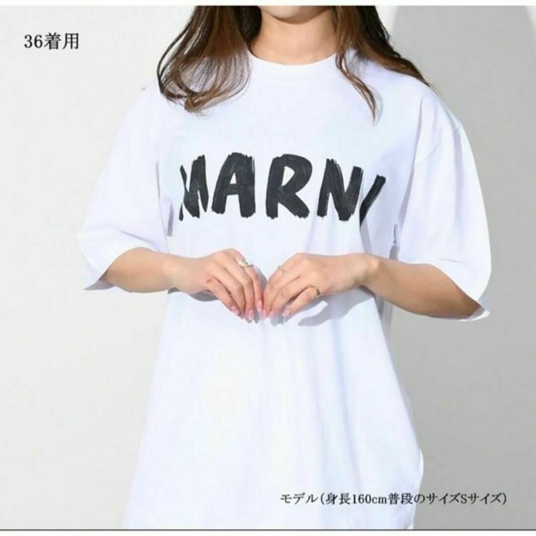 MARNI レタリング ロゴTシャツ　マルニ　ロゴTシャツ　Sサイズ