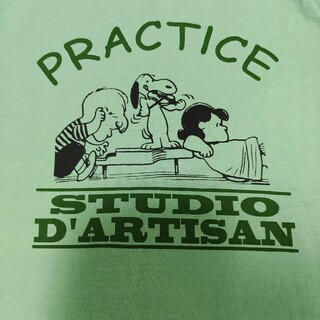 ステュディオダルチザン(STUDIO D'ARTISAN)のダルチザン×ピーナッツTシャツ(Tシャツ/カットソー(半袖/袖なし))