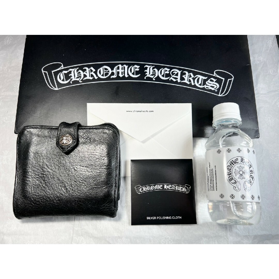 Chrome Hearts - 美品 クロムハーツ スクエアボタンビル ウォレッㇳ