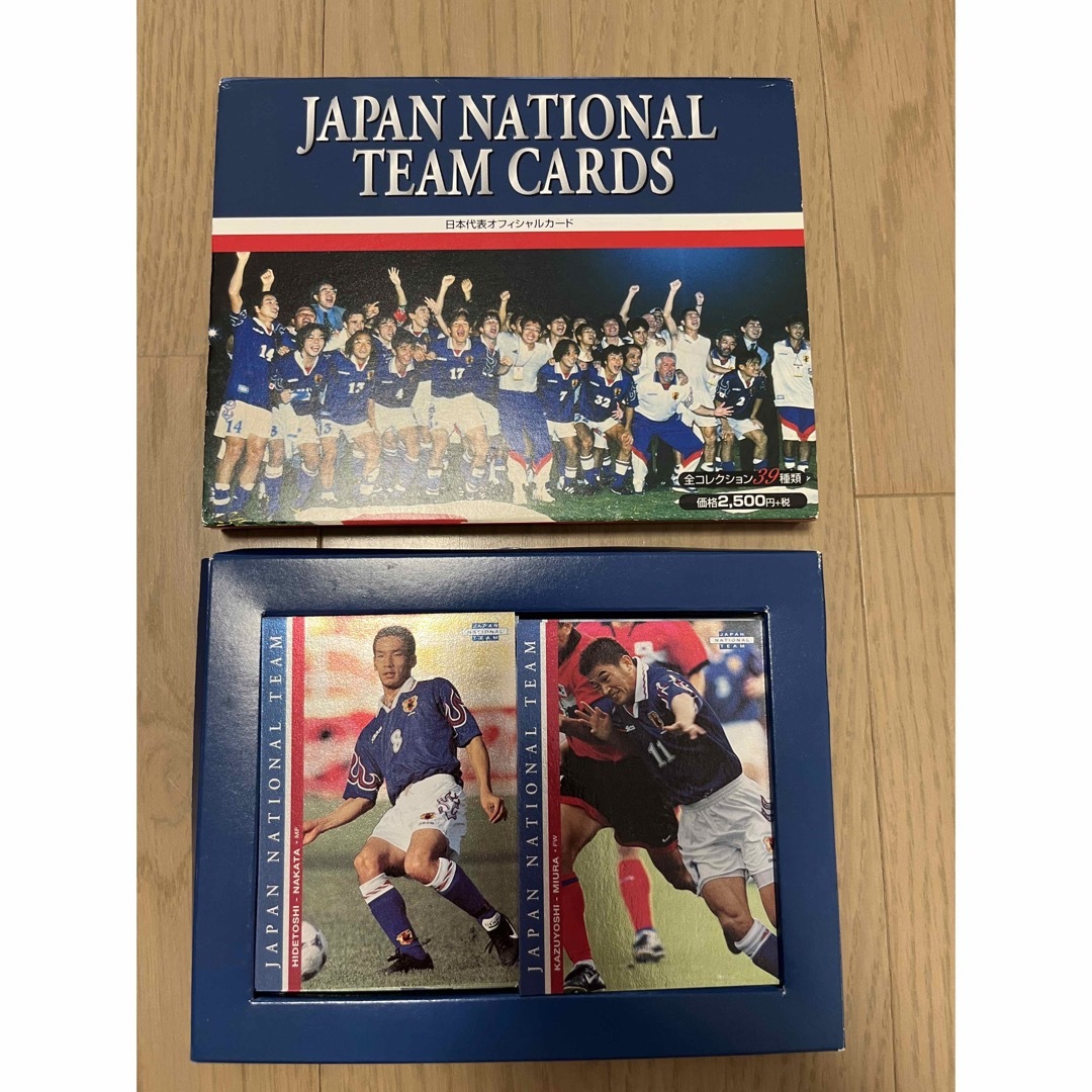 サッカー日本代表オフィシャルカード スポーツ/アウトドアのサッカー/フットサル(記念品/関連グッズ)の商品写真