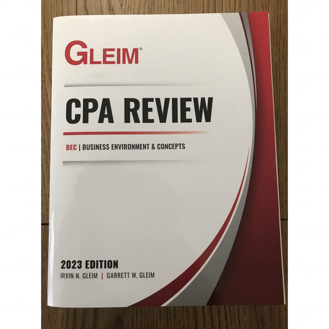 ★2023年最新版★GLEIM USCPA BEC教材　米国公認会計士 新品