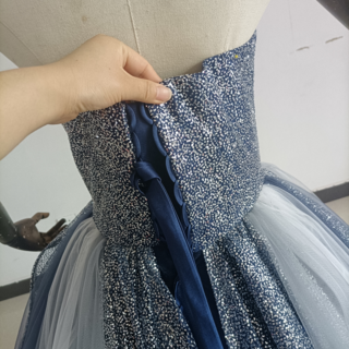 キラキラチュール カラードレス 可愛い 編み上げ プリンセスドレス ...