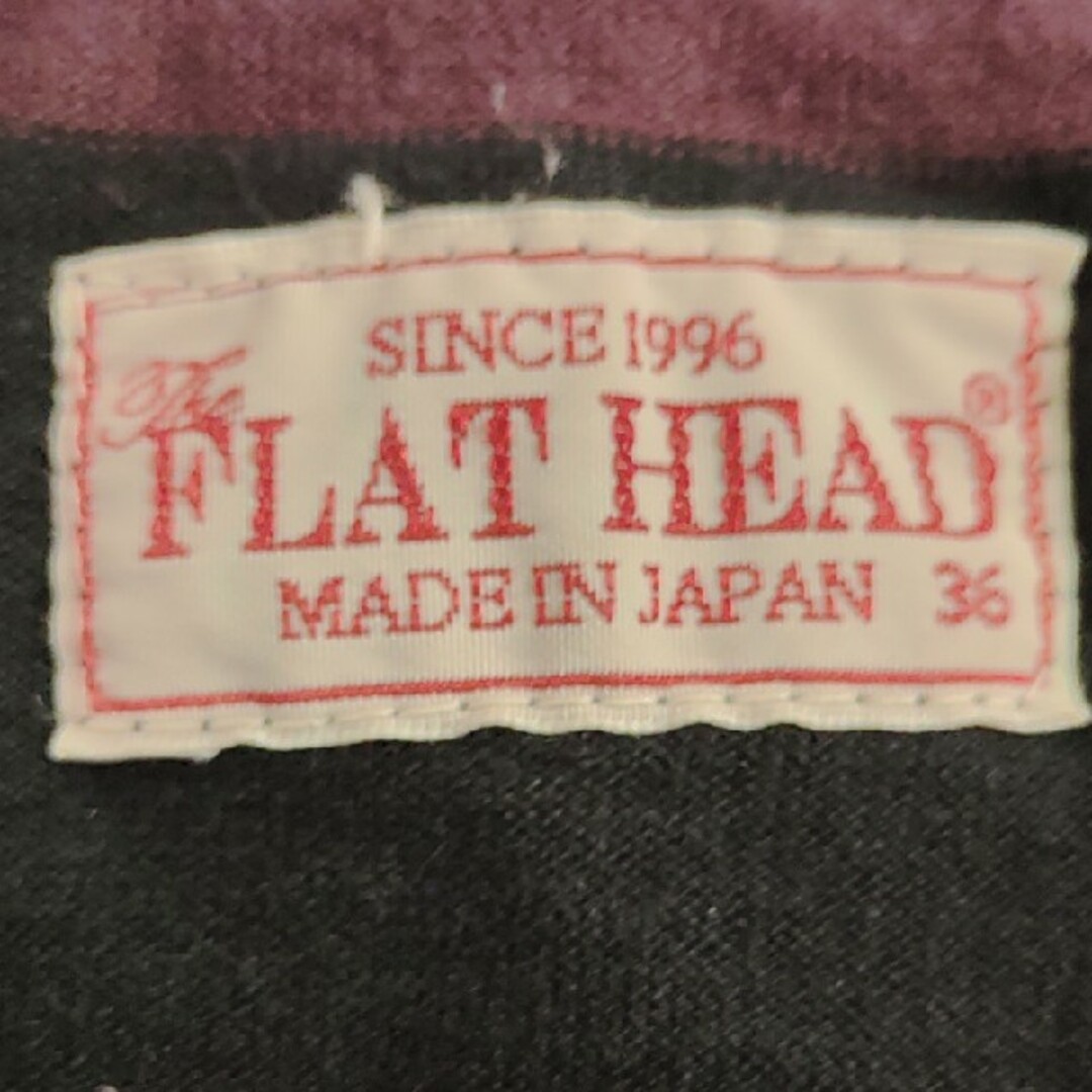 THE FLAT HEAD(フラットヘッド)のフラットヘッド ボーダーTシャツ メンズのトップス(Tシャツ/カットソー(半袖/袖なし))の商品写真