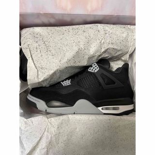 Nike air jordan4 Black Lt Steel 29cm