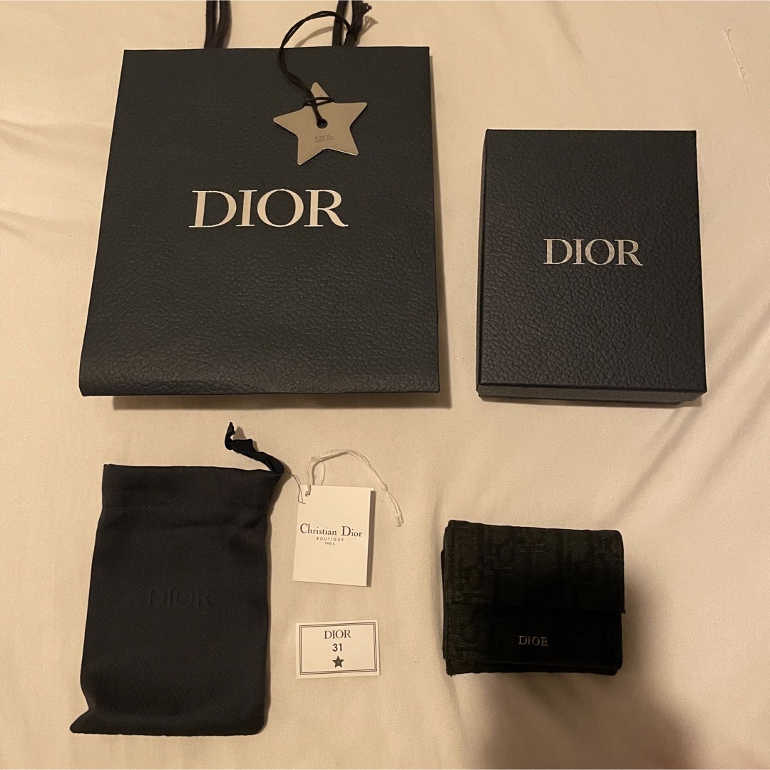 Dior(ディオール)のDior ジャガード3つ折り財布 メンズのファッション小物(折り財布)の商品写真