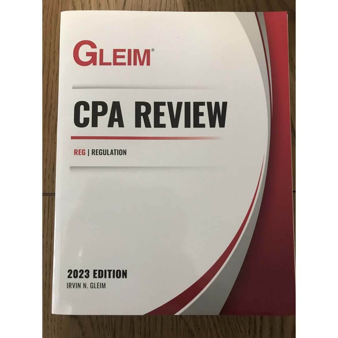 ★2023年最新版★GLEIM USCPA REG教材　米国公認会計士 新品 エンタメ/ホビーの本(資格/検定)の商品写真