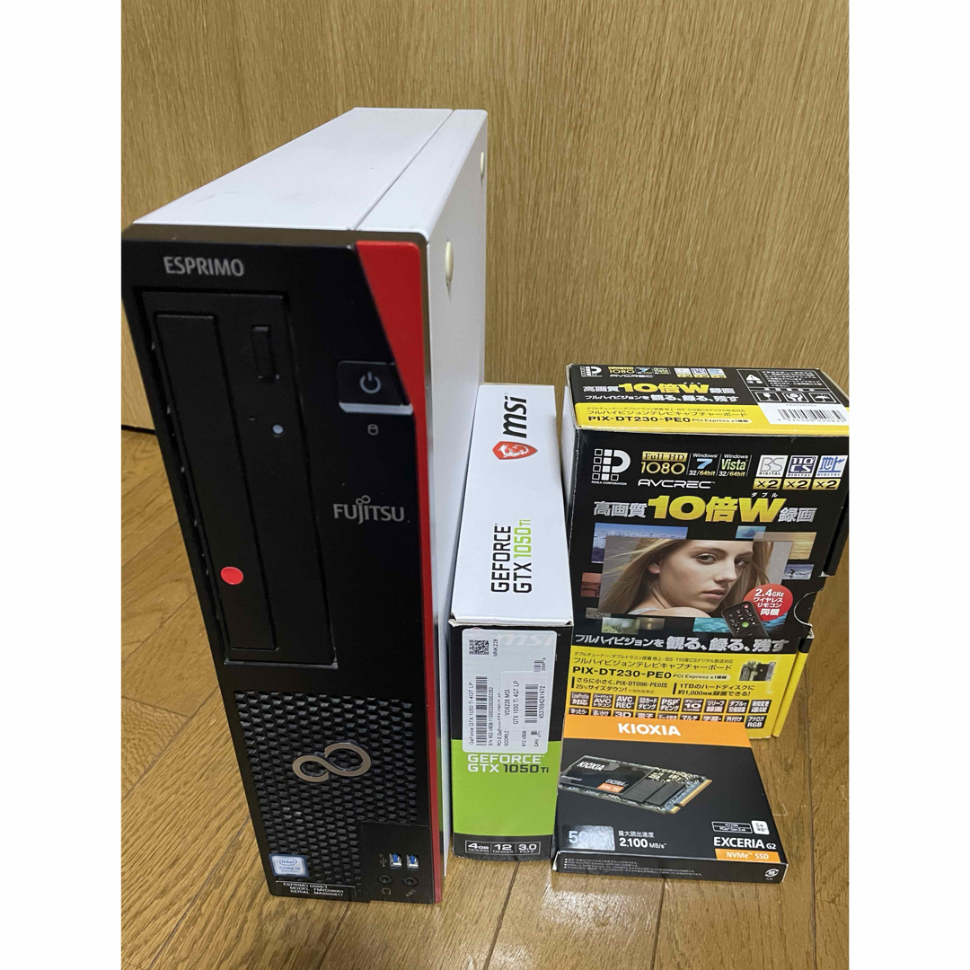 6スレッド数i5-8500＆GTX-1050Ti★ゲーミングPC★Win11pro/新SSD