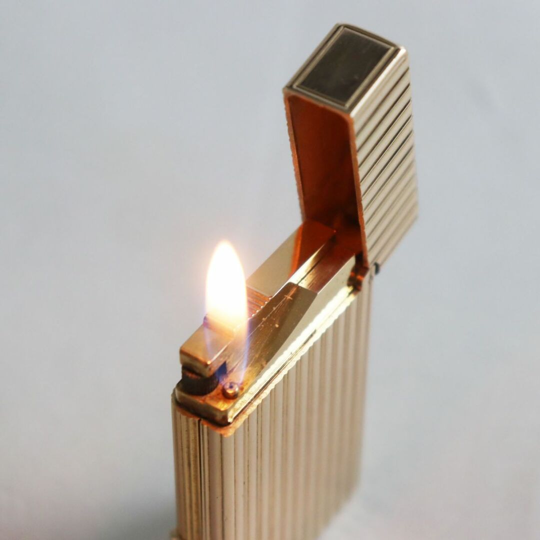 良品○S.T.Dupont エステーデュポン ライン2 ストライプ柄 ローラー式