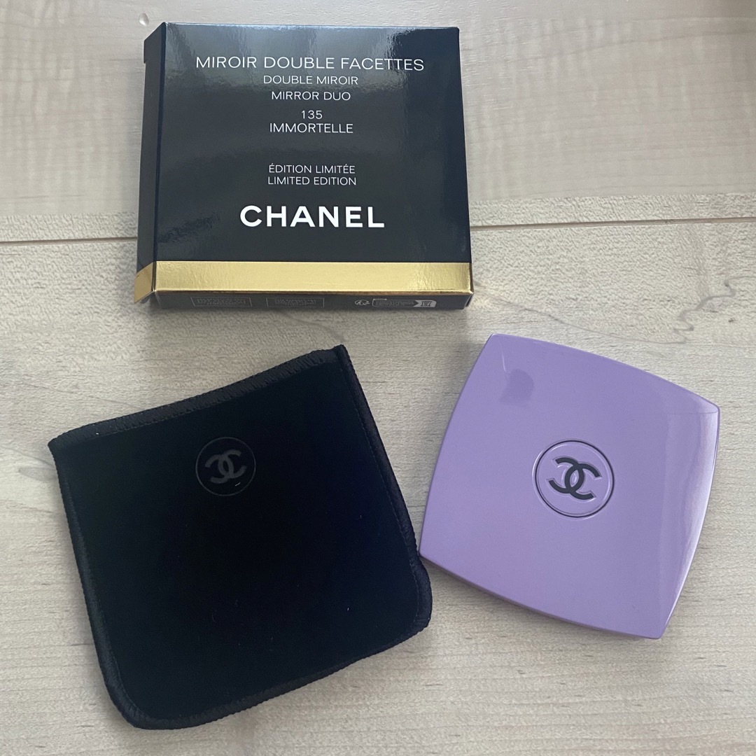 CHANEL - CHANEL コンパクトダブルミラー イモーテル ドゥ シャネル