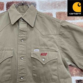 カーハート(carhartt)の超大特価❗️カーハート　ワークシャツ　半袖❗️(シャツ)