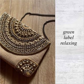 ユナイテッドアローズグリーンレーベルリラクシング(UNITED ARROWS green label relaxing)のgreen label  relaxing☆サルージャエキスポーツクラッチバック(クラッチバッグ)