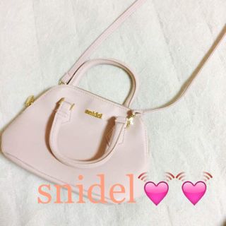 スナイデル(SNIDEL)のsnidel ミニショルダーバッグ(ショルダーバッグ)