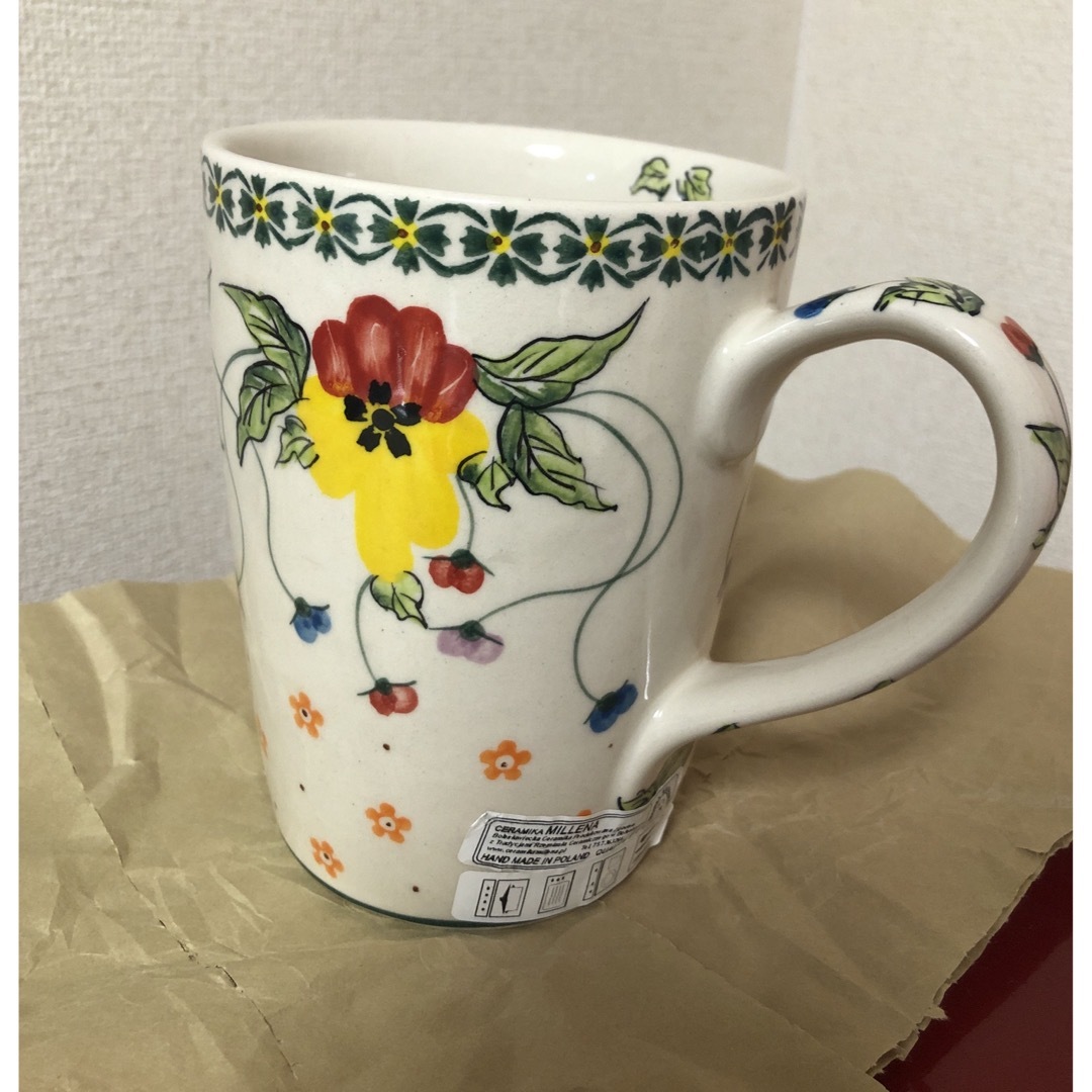 ポーリッシュポタリー ミレナ マグカップ大の通販 by りー's shop|ラクマ