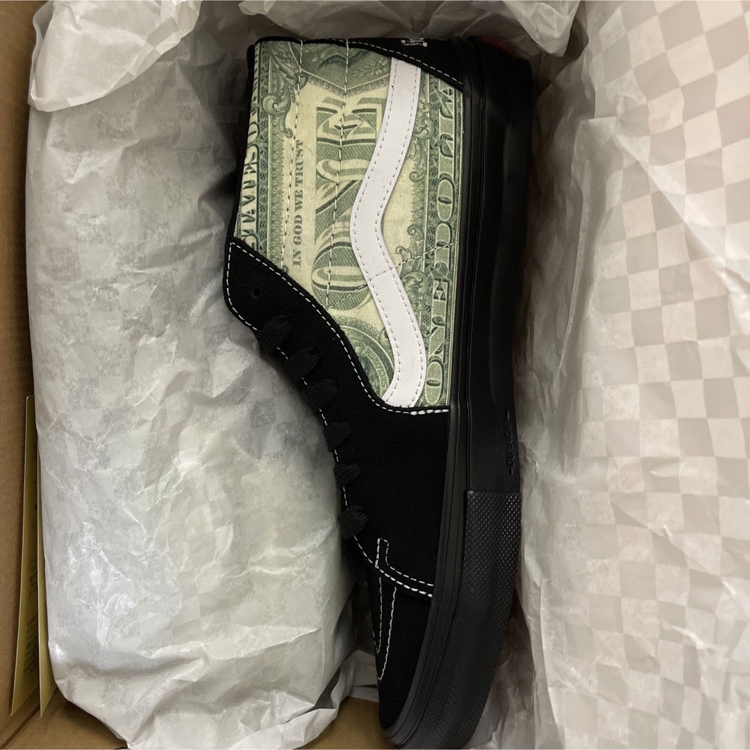 Supreme Vans Dollar Grosso Mid Black 29 メンズの靴/シューズ(スニーカー)の商品写真