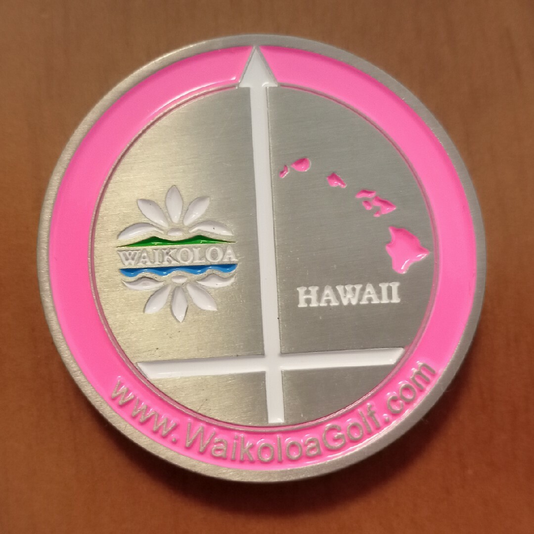 ゴルフマーカー HAWAII スポーツ/アウトドアのゴルフ(その他)の商品写真