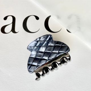 アッカ(acca)の新品未使用 acca グランデサイズ クリップ キルティング(バレッタ/ヘアクリップ)