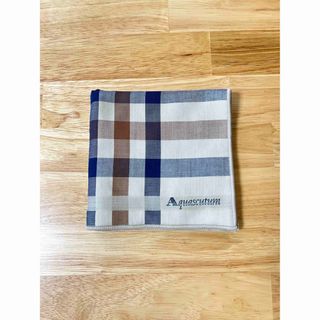 アクアスキュータム(AQUA SCUTUM)のAquascutum スマホもメガネも拭けるハンカチ(ハンカチ/ポケットチーフ)