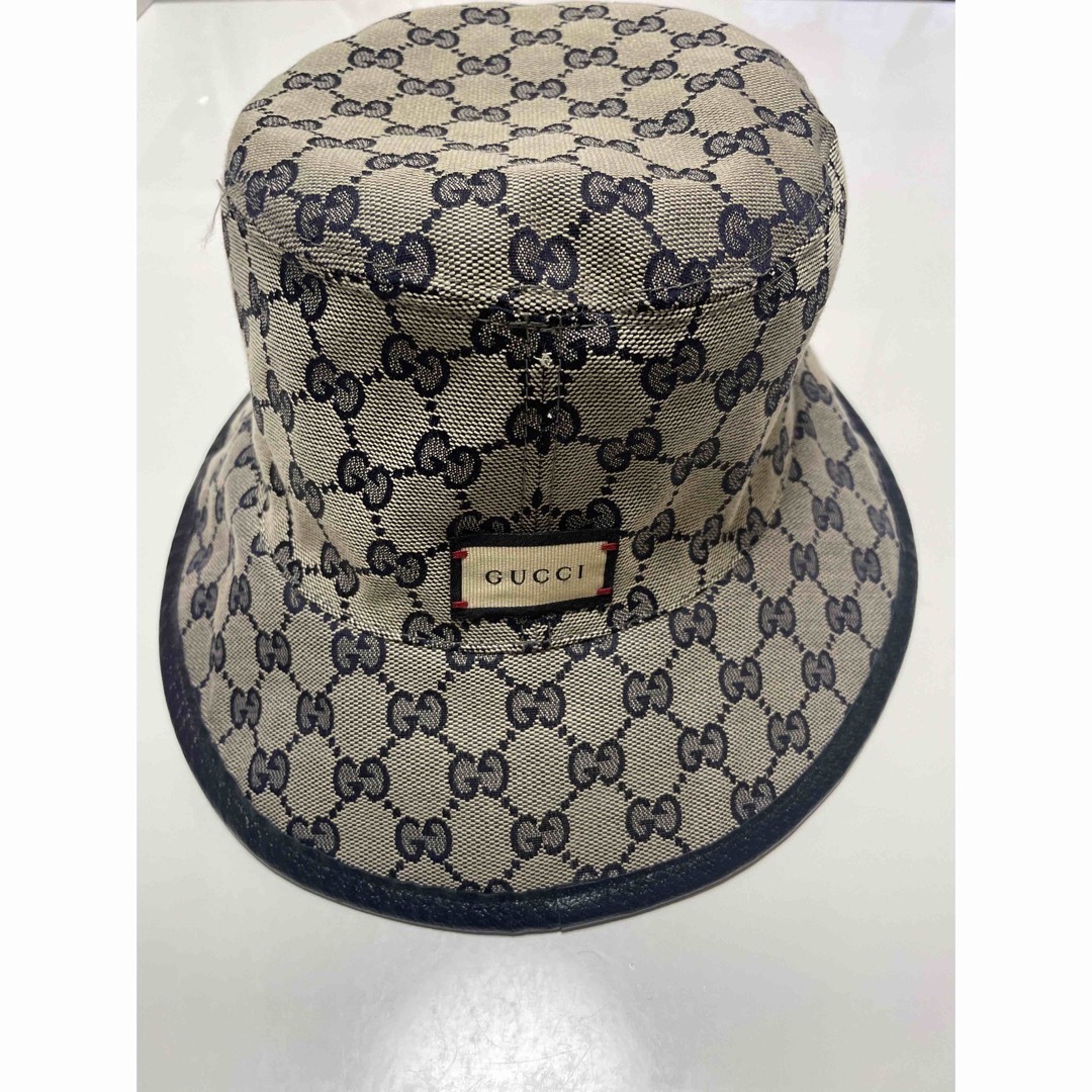 Gucci - GUCCI バケハ 新品未使用 リバーシブルGG&ホースビット