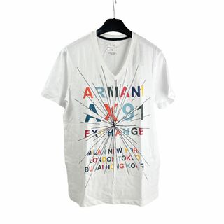 アルマーニエクスチェンジ(ARMANI EXCHANGE)の未使用●A X アルマーニエクスチェンジ● Vネック プリント半袖Tシャツ M(Tシャツ/カットソー(半袖/袖なし))